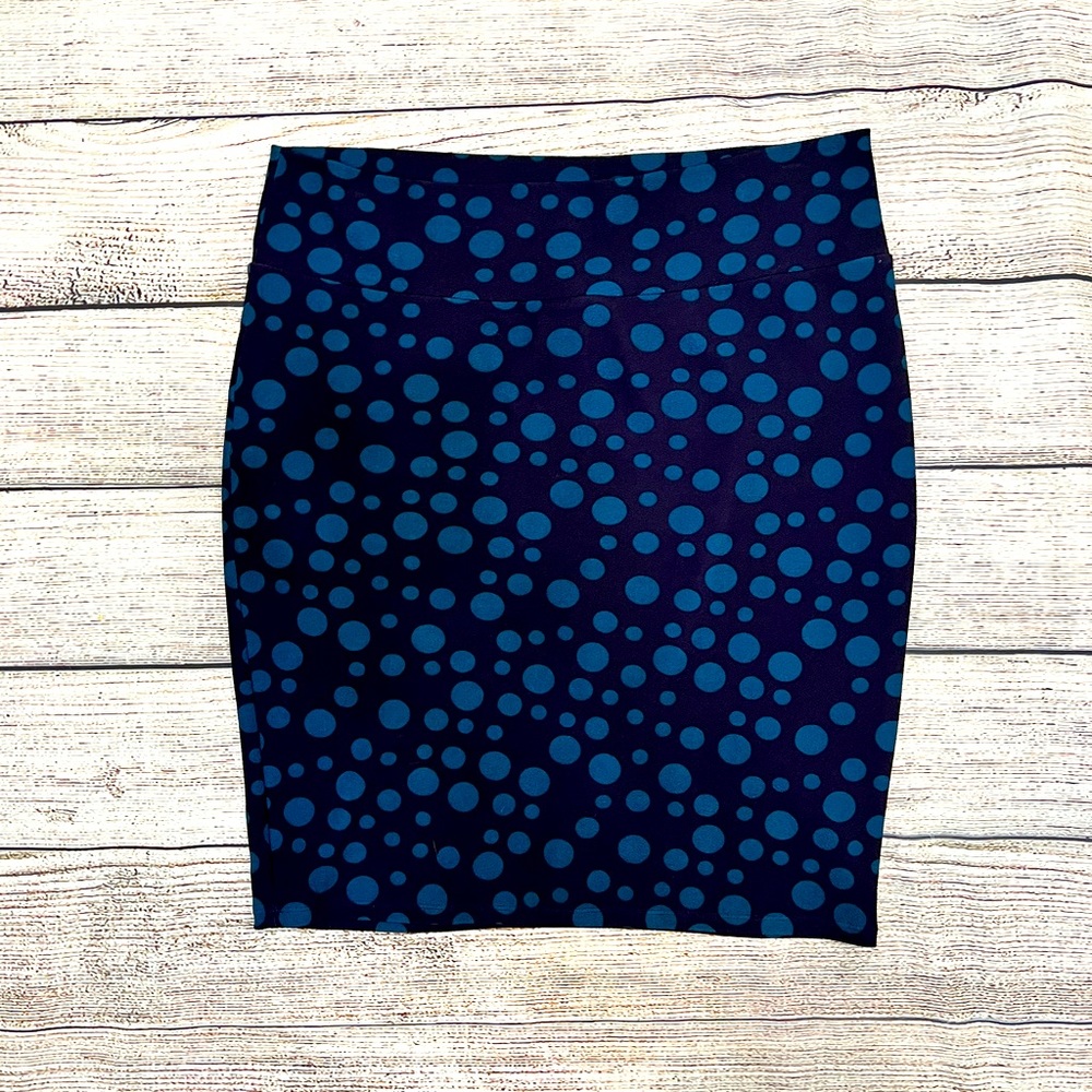 LLR Polka Dot Pencil Skirt